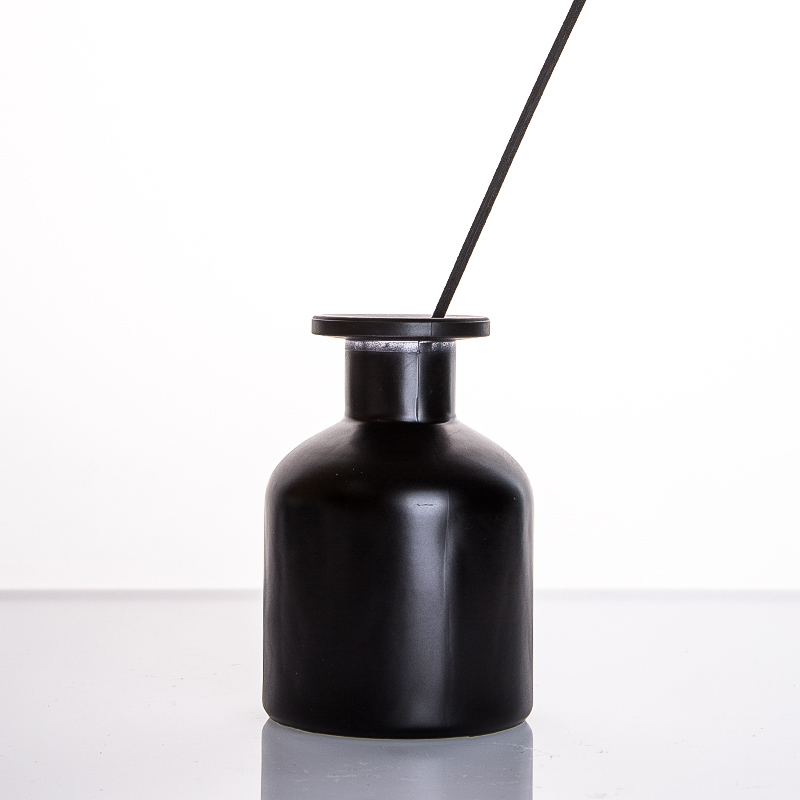botella difusora reed negro