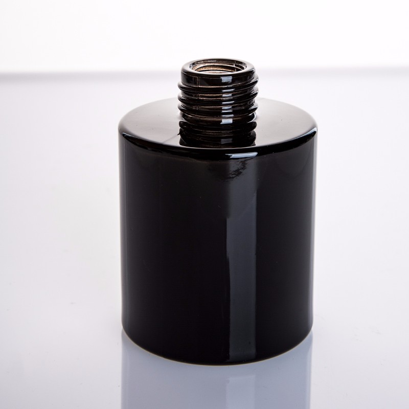 Botol Penyebar Hitam Kosong dengan Kayu