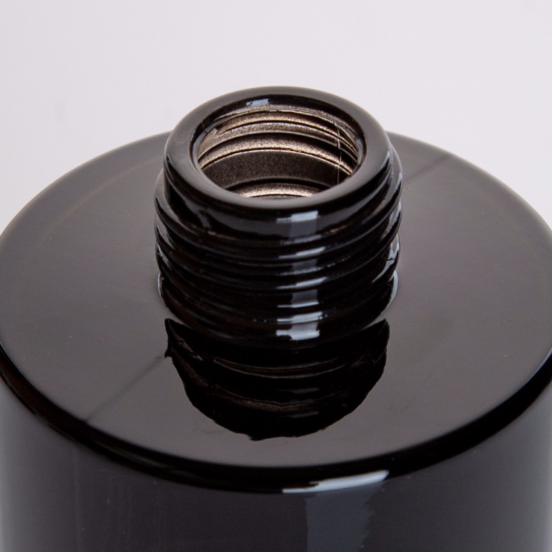 Botol Penyebar Hitam Kosong dengan Kayu