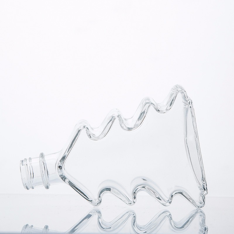 Botellas difusoras de vidrio con forma de árbol de 200 ml