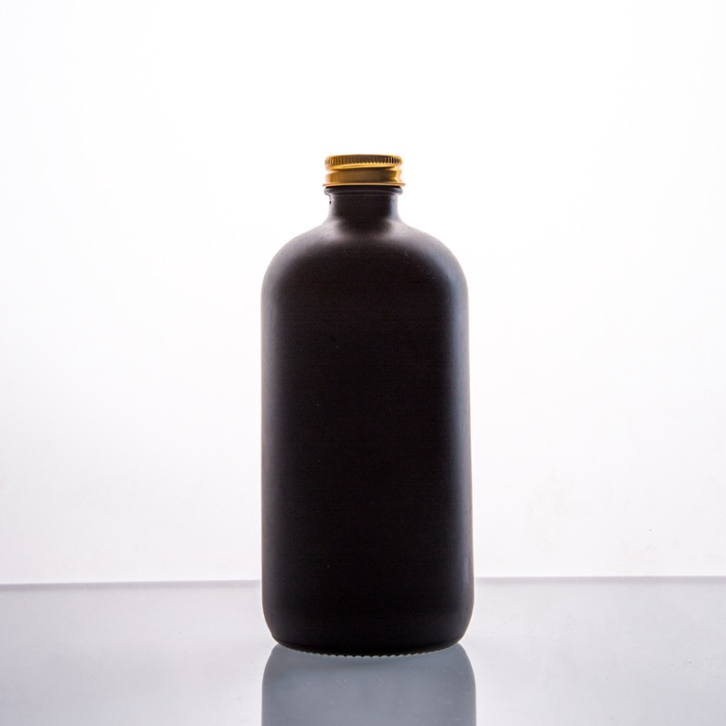 Botellas de bebidas vacías personalizadas, botellas de jugo de vidrio al por mayor