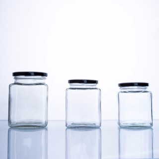 Honey Jars Glass Storage Jar