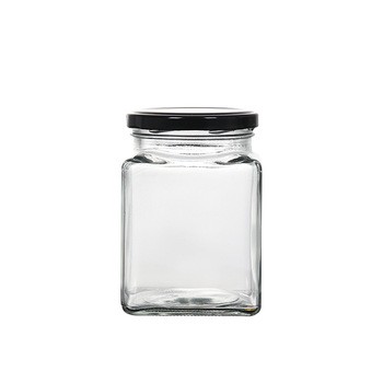 500-ml-Vierkant-Marmeladengläser aus Glas