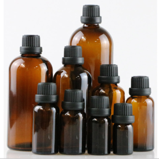 Frascos cuentagotas ámbar