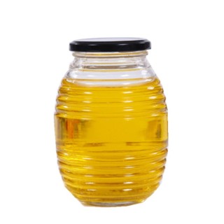 Glas Jar Honig für Marmelade