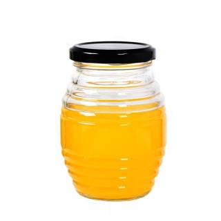 Glas Jar Honig für Marmelade