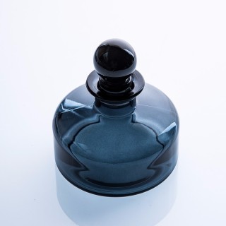 Flacone in vetro con diffusore a lamella vuoto da 200 ml con tappo