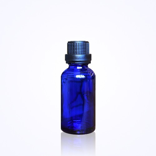 Botol Minyak Esensial Penetes Kaca Warna Biru