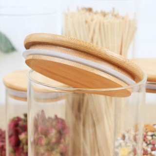 Vaso barattolo rotondo personalizzato unico con coperchio in vendita