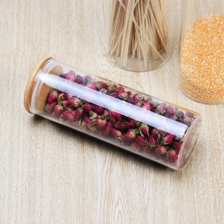 Vaso barattolo rotondo personalizzato unico con coperchio in vendita