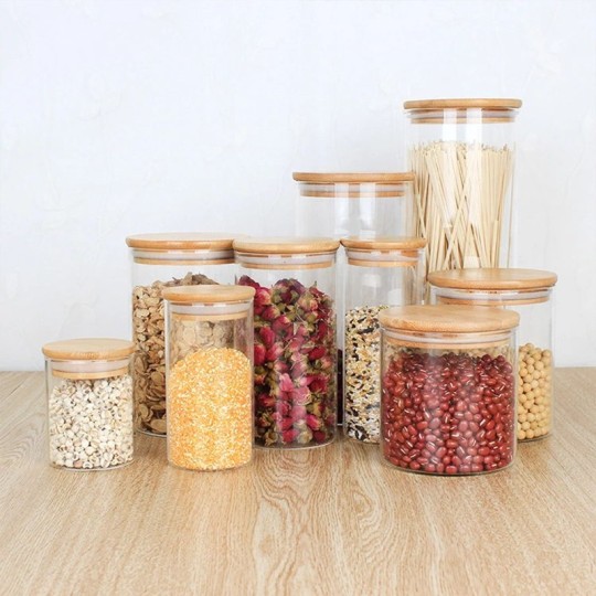 Pot Guci Penyimpanan Bulat Pribadi Unik dengan Tutup untuk Dijual