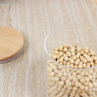 Vaso barattolo rotondo personalizzato unico con coperchio in vendita