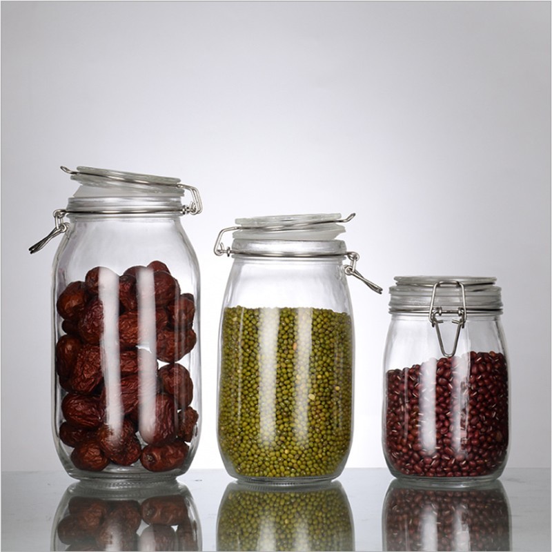 Bestseller: Großes, rundes Honigvorratsglas (12 oz) mit luftdichtem Deckel