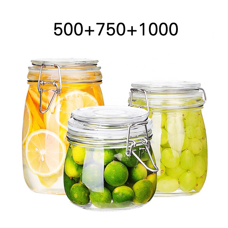 Bestseller: Großes, rundes Honigvorratsglas (12 oz) mit luftdichtem Deckel