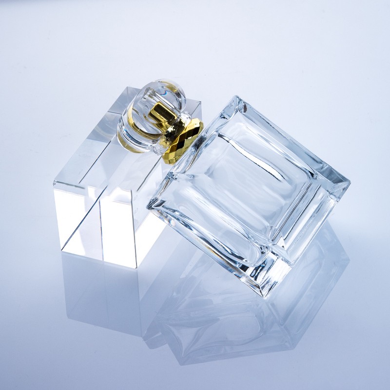 Flacons de parfum vides en verre cristal de 100 ml en gros