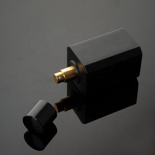 Custom Glass Men Black Perfume Bottles Manufacturers