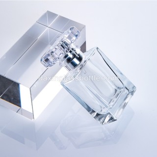 Botol Kaca Parfum Persegi Panjang Isi Ulang untuk Parfum