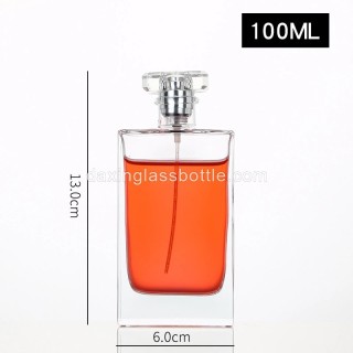 50ml Botol Kaca Parfum Merek Persegi untuk Dijual