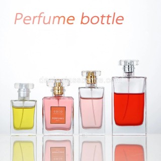 50ml Botol Kaca Parfum Merek Persegi untuk Dijual