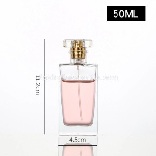 50ml Botol Kaca Parfum Merek Persegi untuk Dijual