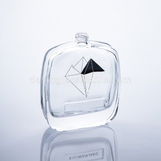 Kustom 85ml Botol parfum kosong 80ml Botol Semprot Kaca dengan Label Stiker