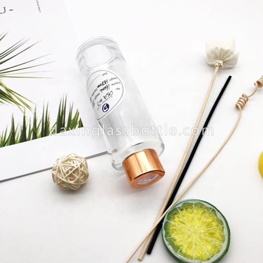 Grosir Ruang Hias Mewah Isi Ulang Jelas Silinder Bulat Bulat Diffuser Botol Kaca