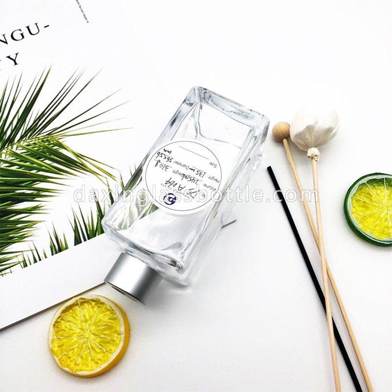 Flacon en verre vide de 135 ml pour diffuseur de luxe à bâtonnets