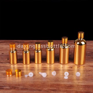 10ml Botol Penetes Minyak Kaca Emas 30ml untuk Minyak Atsiri