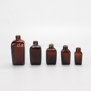 Pemasok Botol Penetes Amber 20ml Persegi untuk Dijual