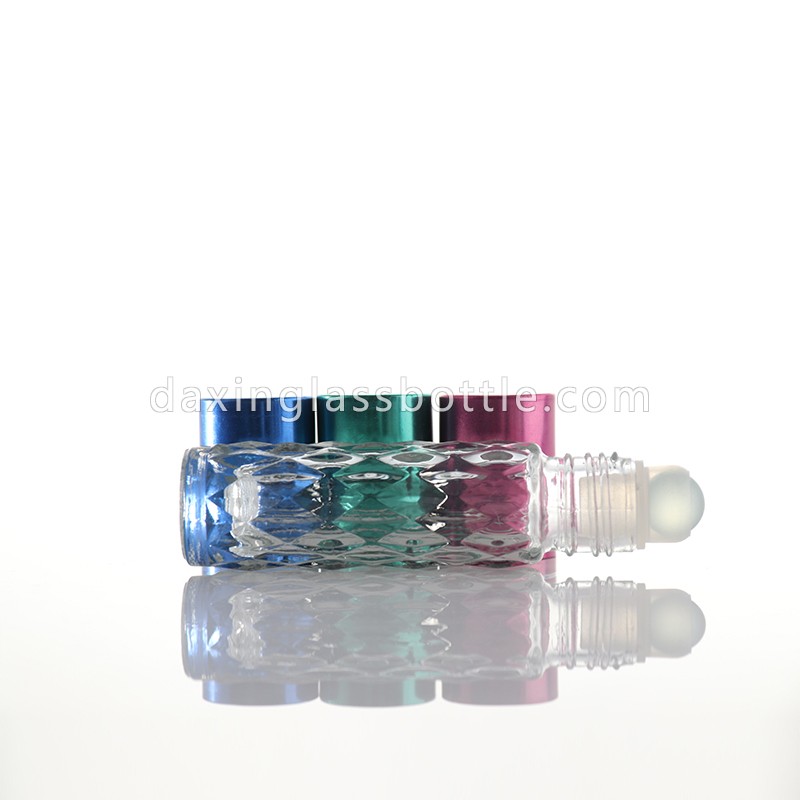 Flacons à bille en cristal de 10 ml en gros pour huiles essentielles