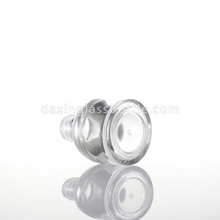 Logo Kustom 30ml Botol Penetes Parfum Minyak Esensial Perak