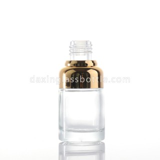 Logo Kustom 30ml Botol Penetes Parfum Minyak Esensial Perak