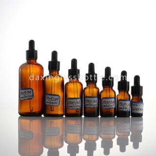 Amber Blue Essential Oil Spray Bottles with Dropper Wholesale