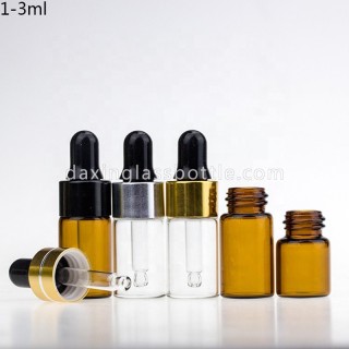 Small Essential Oil Dropper Bottles Glass Containers for Essential Oils