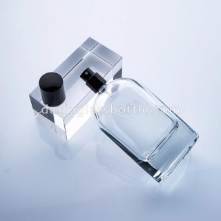 Custom Elegant Premium Round Arabic Unique Vintage Crystal Perfume Glass Bottles