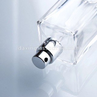 100ml Rectangle Empty Glass Perfume Bottles Supplier