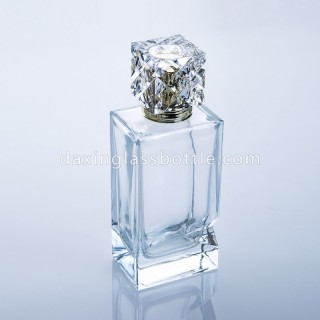 100ml Rectangle Empty Glass Perfume Bottles Supplier