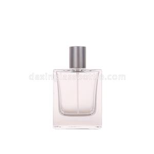 Wholesale Luxury Design Square Travel Spray Empty Perfume Bottles 50ml Glass