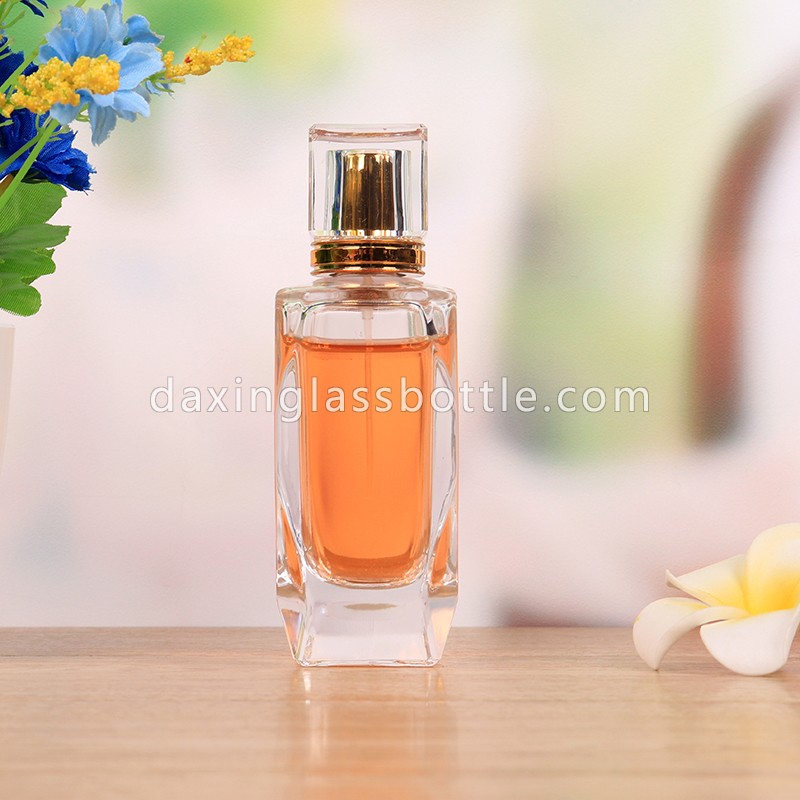 Flacone di profumo da 100 ml, flacone di profumo in vetro di lusso