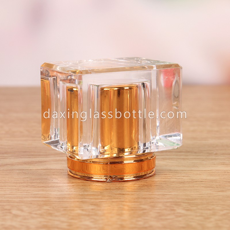 Flacone di profumo da 100 ml, flacone di profumo in vetro di lusso