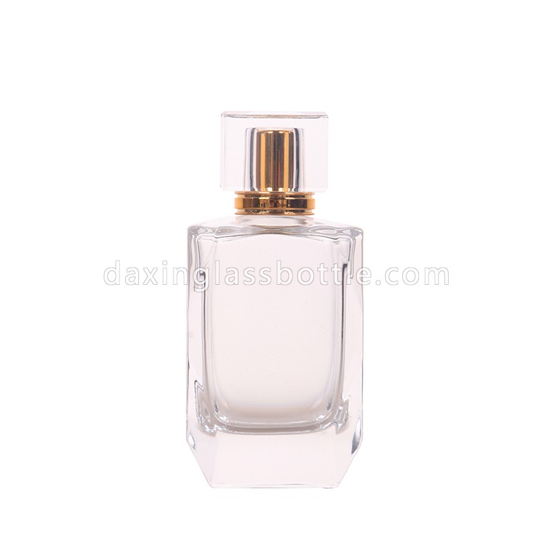 Flacone di profumo da 100 ml, flacone di profumo in vetro di lusso