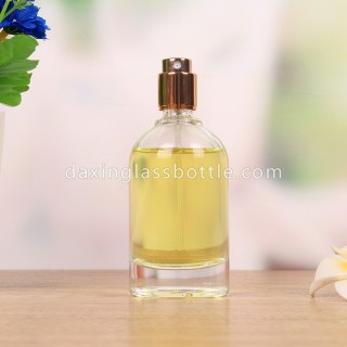 50ml / 100ml Round Perfume Bottle Luxury Glass Empty Perfume Bottle