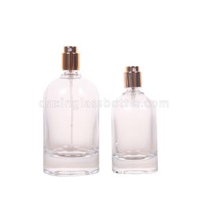 50ml / 100ml Round Perfume Bottle Luxury Glass Empty Perfume Bottle