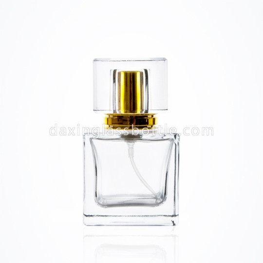 Paket Semprot Botol Parfum Desainer Kubus Kosong 30ml