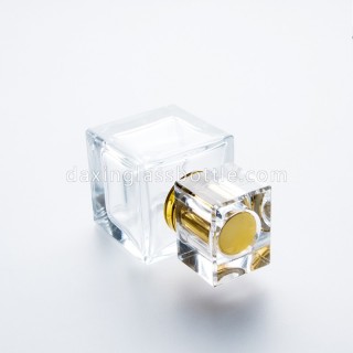 Paket Semprot Botol Parfum Desainer Kubus Kosong 30ml