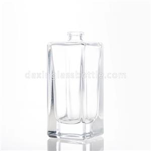 Botella de perfume vacía de 50 ml Botella de perfume de cristal de lujo Spray