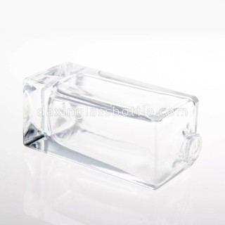 Botella de perfume vacía de 50 ml Botella de perfume de cristal de lujo Spray