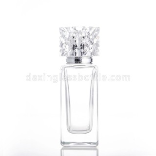 Botella de perfume vacía de 50 ml Botella de perfume de cristal de lujo Spray