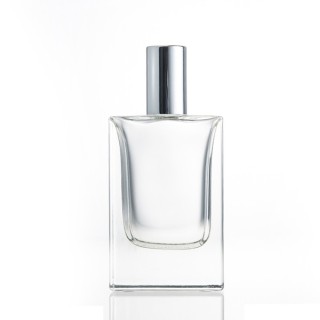 Custom Perfume Bottles Wholesale 100ml Perfume Glass Bottle with Aluminium Cap