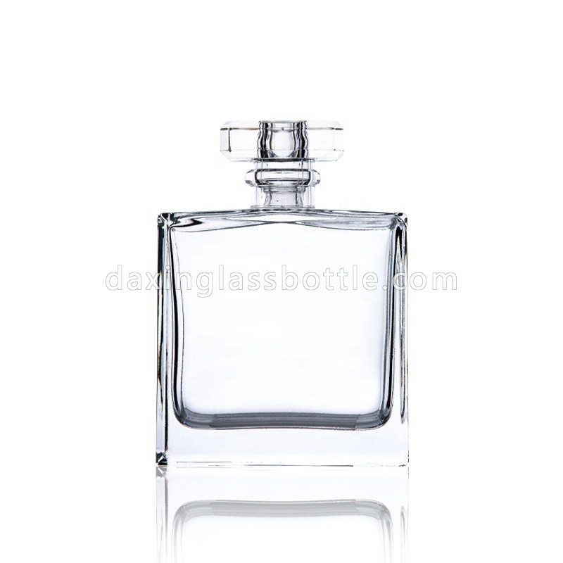 Custom Made Spray Bottle Perfume 30ml Glass Square 50ml Perfume Bottle